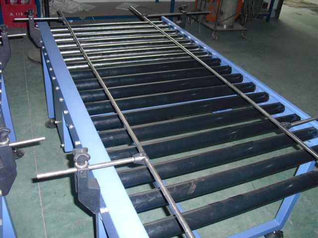 包胶滚筒进行输送时的特性